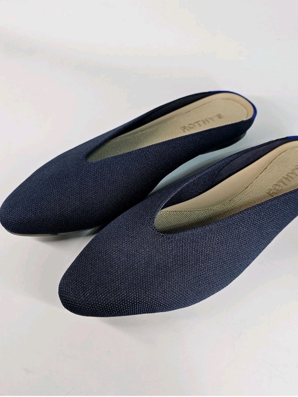 Rothy's The Point Mule in Navy